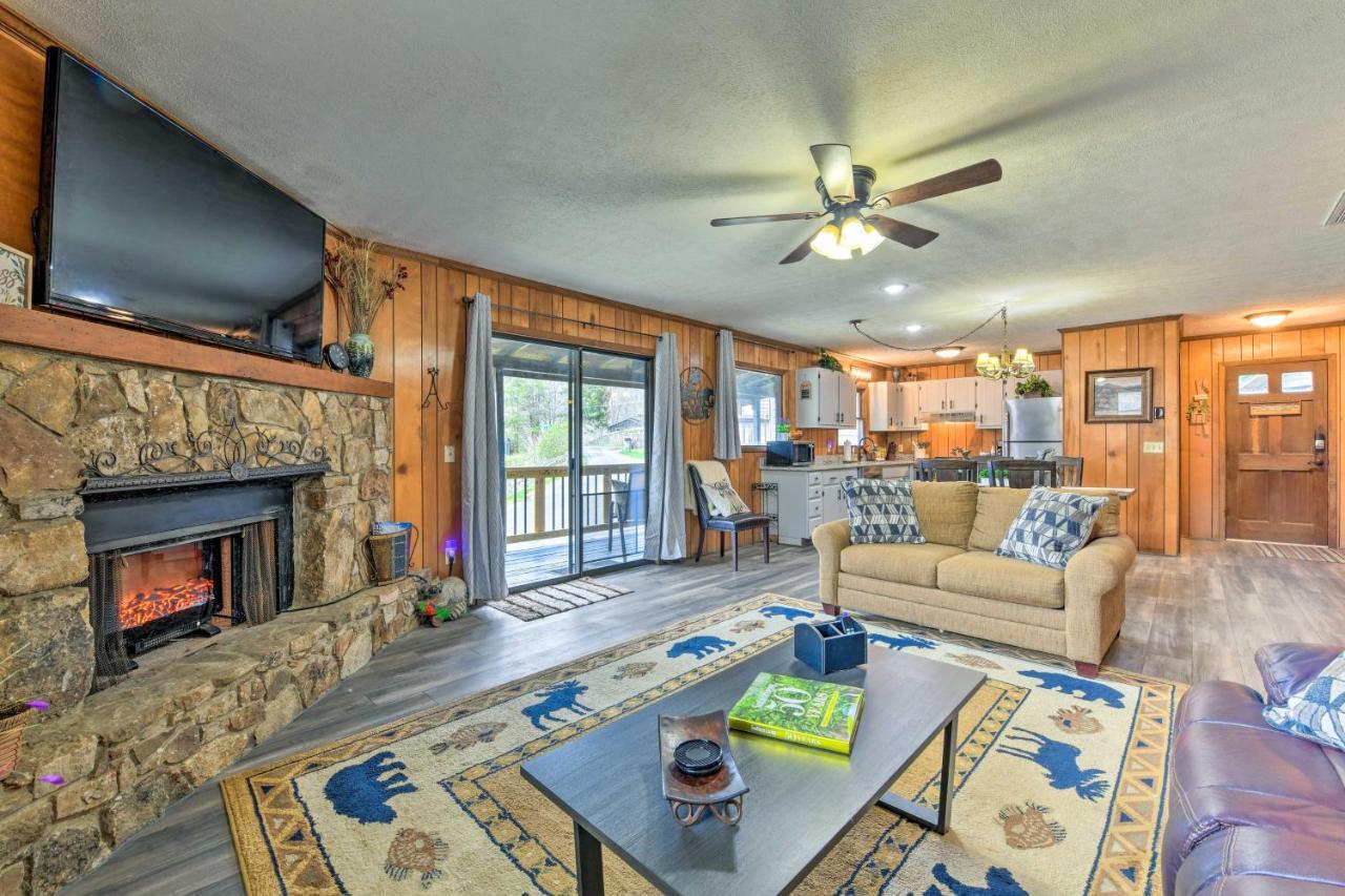 Cozy Maggie Valley Cabin, 1 Mi To Tube World! Villa Exterior foto