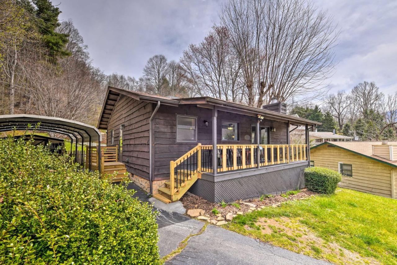 Cozy Maggie Valley Cabin, 1 Mi To Tube World! Villa Exterior foto