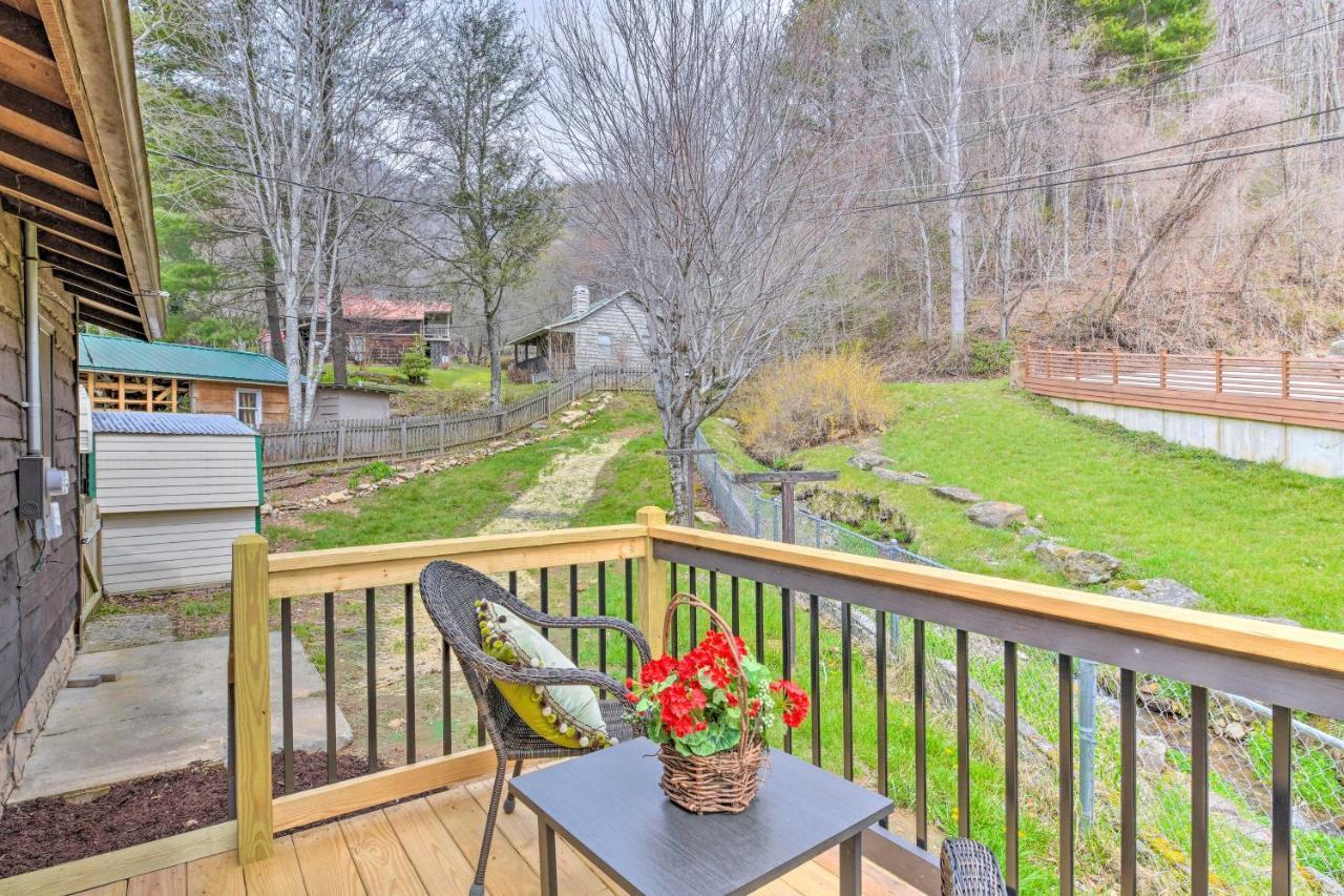 Cozy Maggie Valley Cabin, 1 Mi To Tube World! Villa Exterior foto